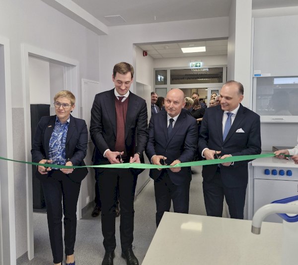 Inauguracja zmodernizowanego laboratorium - Centrum Inżynierii Środowiska